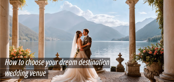 How to choose your dream destination wedding venue