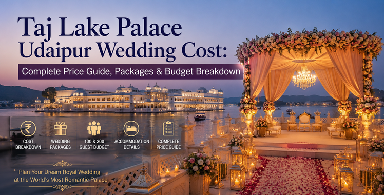 taj lake palace udaipur wedding cost