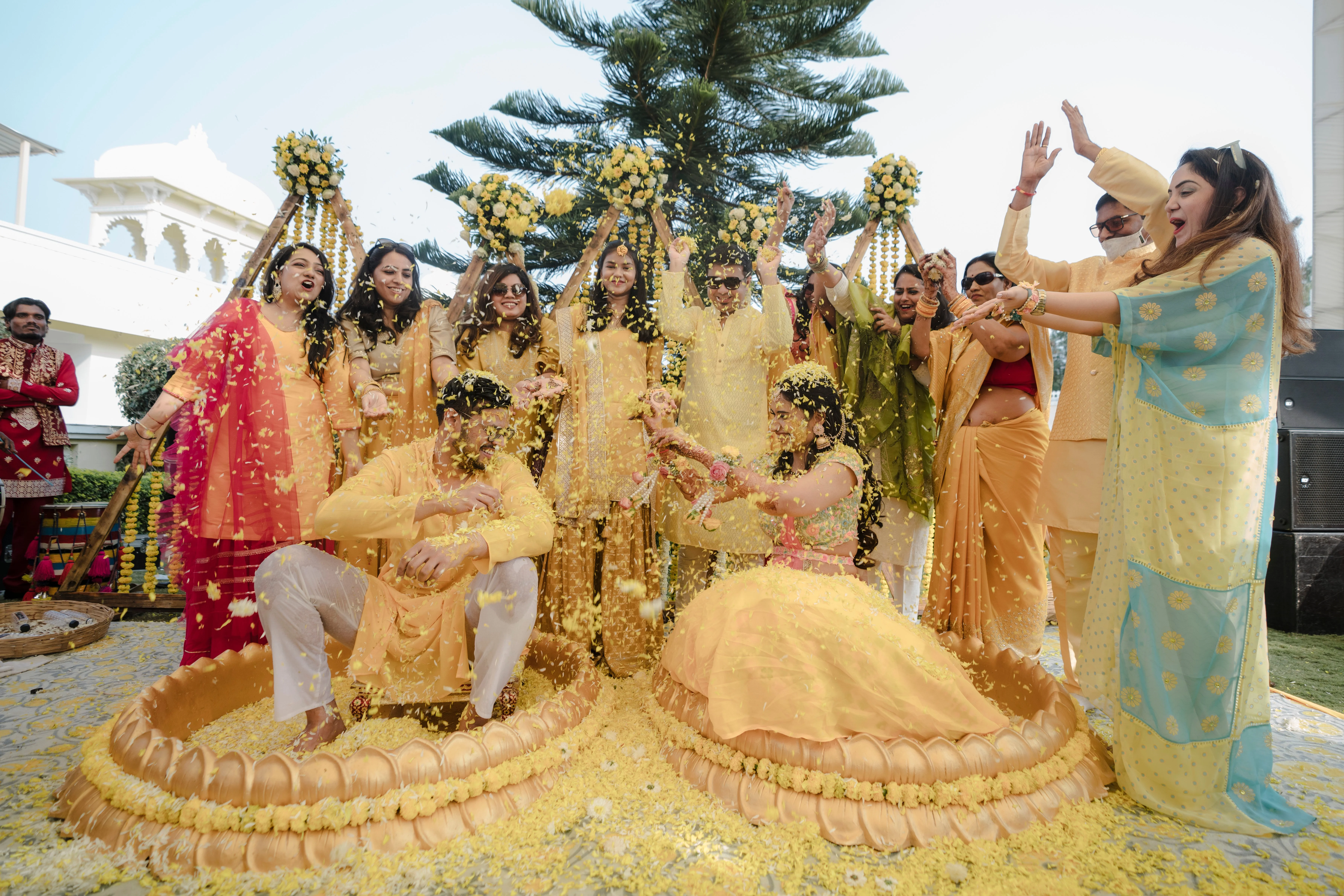 Wedding Coast at labh garh palace