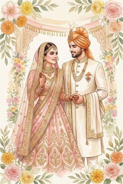 Event Gurus — royal wedding couple