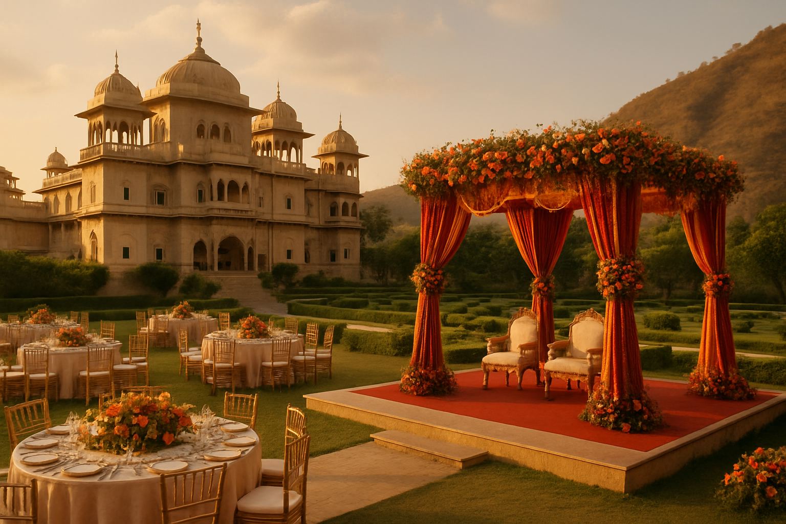 Udaipur's Radisson Green: A Regal Wedding Venue
